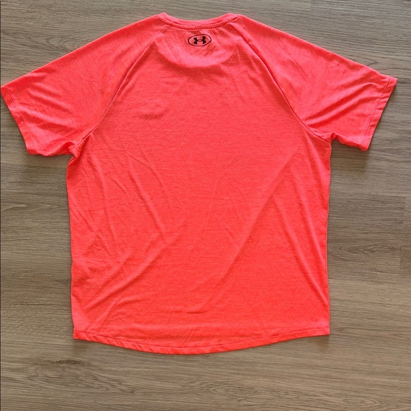 Under Armour Men's neon Orange The Tech Tee Large - Picture 4 of 7